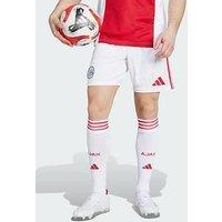 Adidas Ajax Amsterdam 25/26 Home Shorts - White