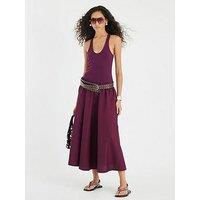 River Island Sleeveless Scoop Neck Maxi Dress