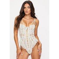 Ann Summers Boudoir Tease Crotchless Teddy