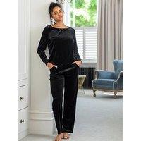 Pour Moi Velour Lounge Pyjama Set