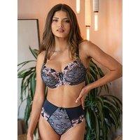 Pour Moi Sofia Lace Embroidered Deep Brief