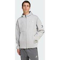 Adidas Mercedes - Amg Petronas Formula One Team Silver Arrows Full-Zip Hood