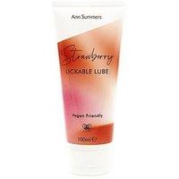 Ann Summers Strawberry Lickable Flavoured Lube 100Ml