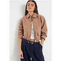 River Island Harrington Jacket - Brown