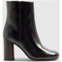 River Island Round Heeled Ankle Boots - Black