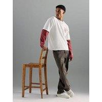 River Island Loose Fit Jeans - Brown