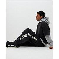 River Island Palais Dept Wide Leg Joggers - Black