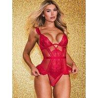 Ann Summers Entice Me Crotchless Teddy
