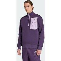 Adidas Mercedes - Amg Petronas Formula One Team Premium Woven Fleece Top