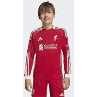 Adidas Liverpool Fc 25/26 Long Sleeve Home Jersey