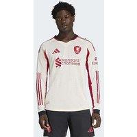 Adidas Liverpool Fc 25/26 Long Sleeve Away Authentic Jersey