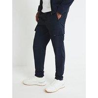 River Island Skinny Fit Cargo Trousers - Blue