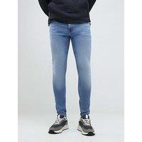 River Island Spray On Jeans - Blue