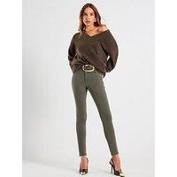River Island Molly Skinny Jeans - Khaki