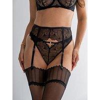 Pour Moi Ember Embroidered Suspender