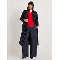 River Island Cargo Wide Leg Jeans - Blue