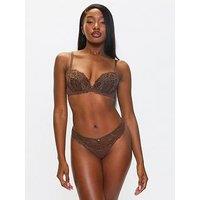 Ann Summers Sexy Lace Padded Plunge Bra