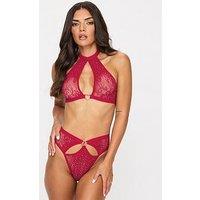 Ann Summers Heartthrob Crotchless Set