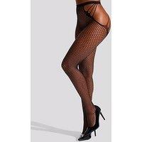 Ann Summers Fishnet Strappy Crotchless Tights