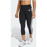 Adidas Optime Essentials Workout 3-Stripes 3/4 Leggings