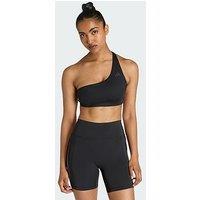 Adidas Optime Workout Rib One Shoulder Light Support Bra