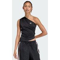 Adidas Originals Rouched One Shoulder Top