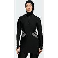 Adidas Big Bars Long Sleeve Swim Top