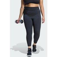 Adidas Optime Workout 3-Stripes 7/8 Leggings (Plus Size)