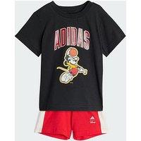 Adidas Disney Mickey Mouse T-Shirt & Shorts Set