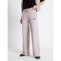 River Island Rvr Edition Wide Leg Joggers - Pink