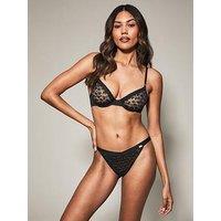 Kbx Zadie Texture Non Pad Plunge Bra