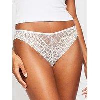 Kbx 3 Pack Lace High Leg Brief