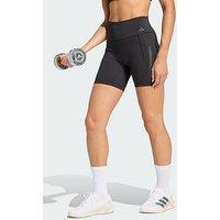 Adidas Optime Workout 3-Stripes Short Leggings
