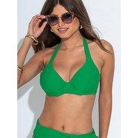 Pour Moi Malibu Underwired Non-Padded Halter Bikini Top