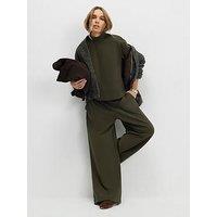 River Island Funnel Neck Top - Khaki