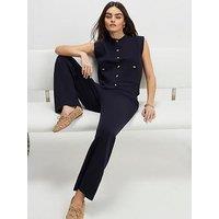 River Island Knitted Waistcoat - Blue