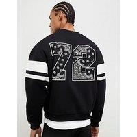 River Island Oversized Fit Bandana Sweatshirt