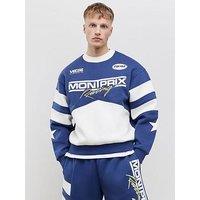 River Island Oversized Fit Mont Prix Sweatshirt