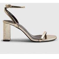 River Island Wide Fit Open Toe Heeled Sandals