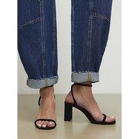 River Island Wide Fit Open Toe Heeled Sandals