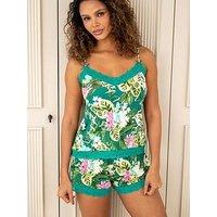 Pour Moi Sofa Loves Lace Jersey Cami And Short Pj Set