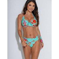 Pour Moi Heatwave Fold Over Tie Bikini Brief