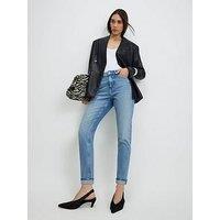 River Island Mid Rise Mom Sculpt Jeans