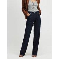 River Island Mid Rise Bootcut Jeans - Dark Wash