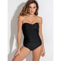 Pour Moi Petite Santa Monica Strapless Tummy Control Swimsuit