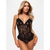 Ann Summers Extravaganza Crotchless Teddy