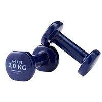 Decathlon Fitness 2 Kg Dumbbells Twin-Pack - Navy