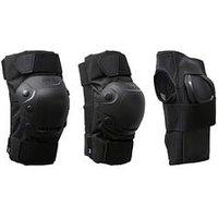 Decathlon Adult 2 X 3-Piece Inline Skate Protection Set Fit500 - Black