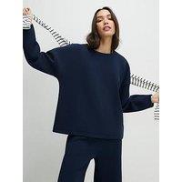 River Island Premium Twill Long Sleeve Top