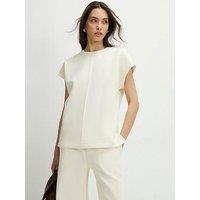 River Island Premium Short Sleeve Twill Top